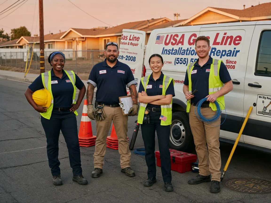 Gas Line Installation company in Breda, IA